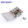 Wholesale Best price 4 channel 12v ac cctv 5 amps power supply distribution box